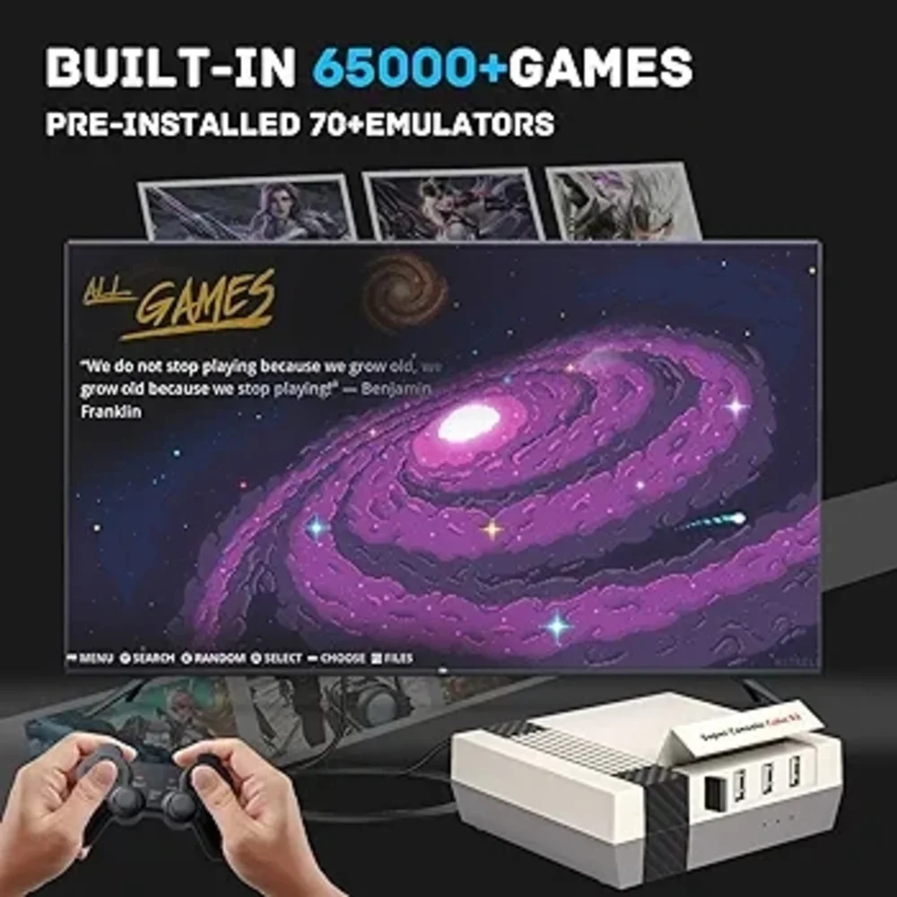 Super Console Cube X3 Retro Game -Gray